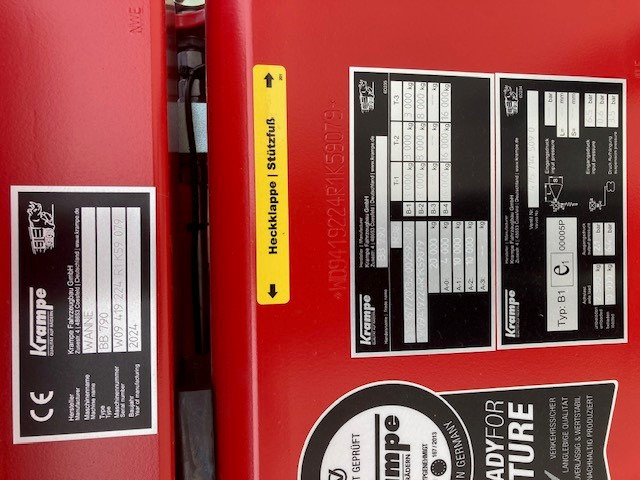 Krampe Big Body 790 Carrier - Самосвал: фото 2 Krampe Big Body 790 Carrier - Самосвал: фото 2