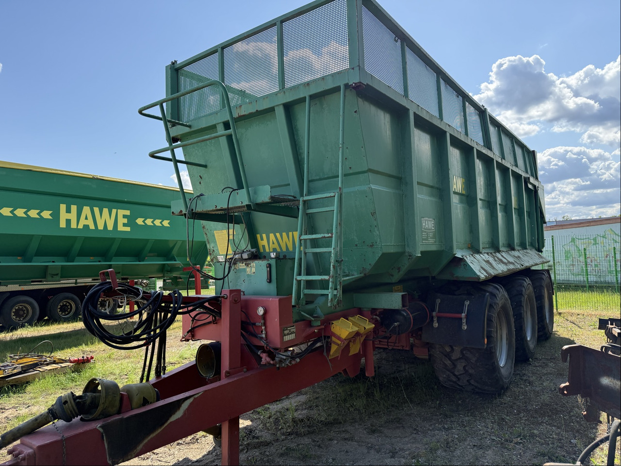 Hawe ULW 3000 Kipper MK 30 - Прицеп: фото 1 Hawe ULW 3000 Kipper MK 30 - Прицеп: фото 1
