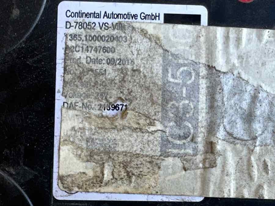DAF ECU VIC 2139671 - Электрическая система для Грузовиков: фото 3 DAF ECU VIC 2139671 - Электрическая система для Грузовиков: фото 3