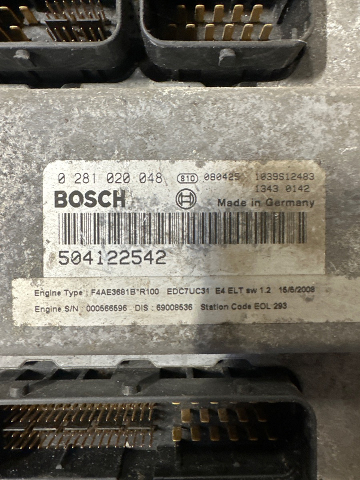 IVECO ECU 504122542 - Электрическая система для Грузовиков: фото 3 IVECO ECU 504122542 - Электрическая система для Грузовиков: фото 3