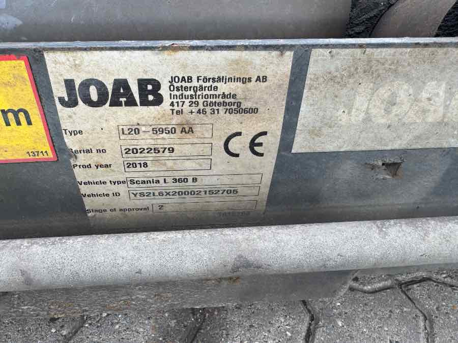 JOAB HOOK LOADER SYSTEM L20 - 5950 AA - Система портальной погрузки/ Мультилифт: фото 2 JOAB HOOK LOADER SYSTEM L20 - 5950 AA - Система портальной погрузки/ Мультилифт: фото 2