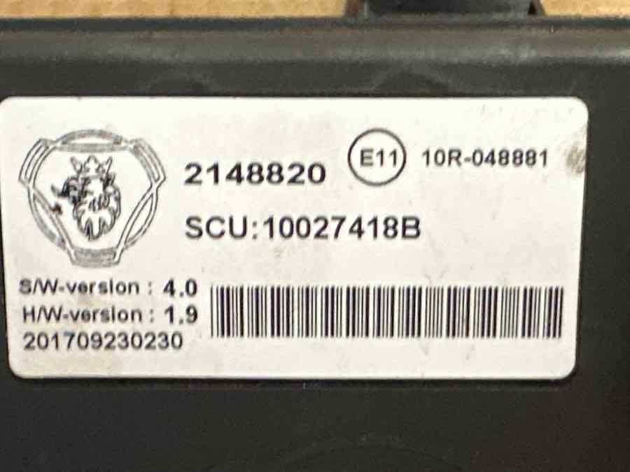 SCANIA ECU 2148820 - Электрическая система для Грузовиков: фото 3 SCANIA ECU 2148820 - Электрическая система для Грузовиков: фото 3