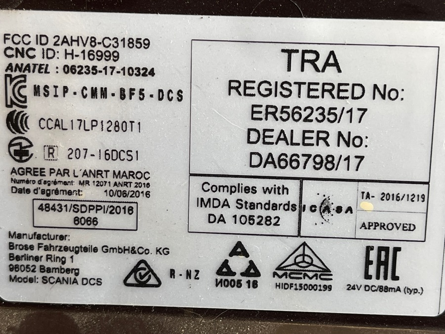 SCANIA ECU DCS 2718143 - Электрическая система для Грузовиков: фото 4 SCANIA ECU DCS 2718143 - Электрическая система для Грузовиков: фото 4