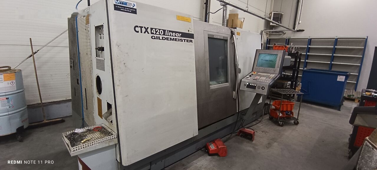 Gildemeister CTX 420 linear - Металлообрабатывающий станок: фото 2 Gildemeister CTX 420 linear - Металлообрабатывающий станок: фото 2