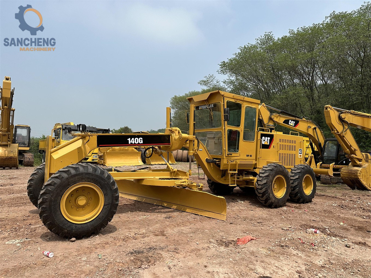Грейдер CAT 140G: фото 6