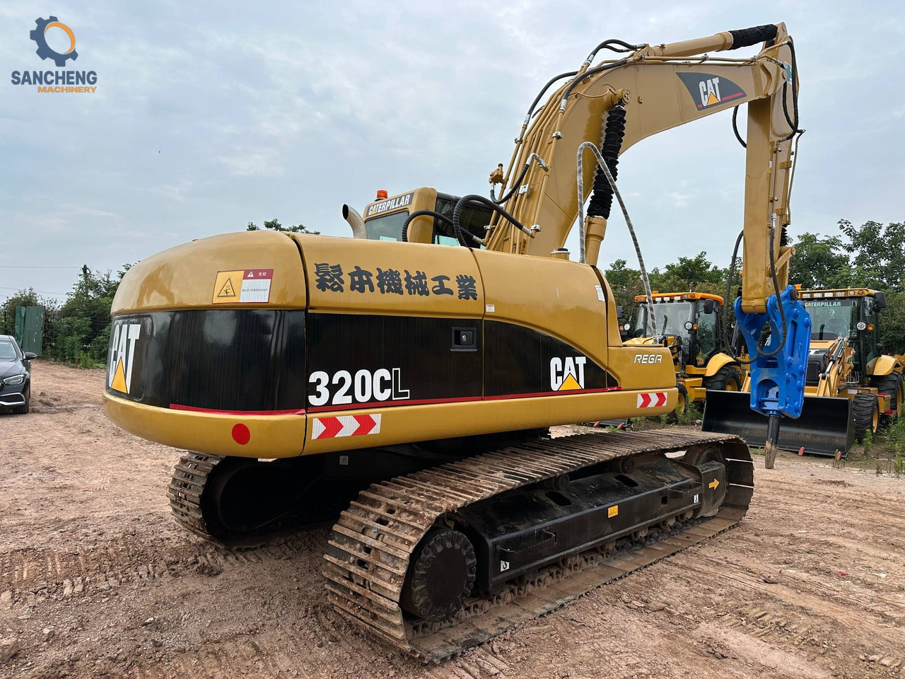 CAT 320CL crawler excavator with hammer - Гусеничный экскаватор: фото 4 CAT 320CL crawler excavator with hammer - Гусеничный экскаватор: фото 4