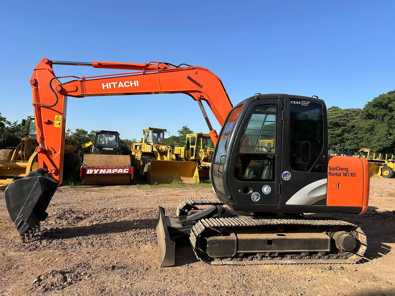 HITACHI ZAXIS ZX70 - Мини-экскаватор: фото 3 HITACHI ZAXIS ZX70 - Мини-экскаватор: фото 3
