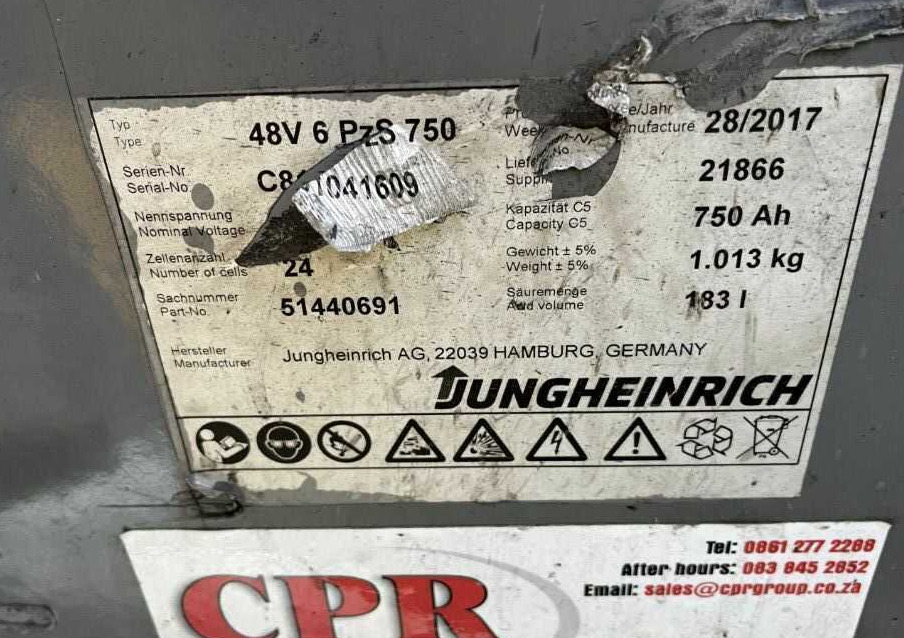 Jungheinrich EFG320 - Электропогрузчик: фото 5 Jungheinrich EFG320 - Электропогрузчик: фото 5