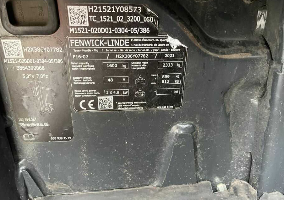 Linde E16-02 - Электропогрузчик: фото 4 Linde E16-02 - Электропогрузчик: фото 4