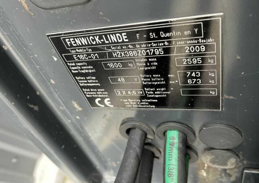 Linde E16C-01 - Электропогрузчик: фото 4 Linde E16C-01 - Электропогрузчик: фото 4