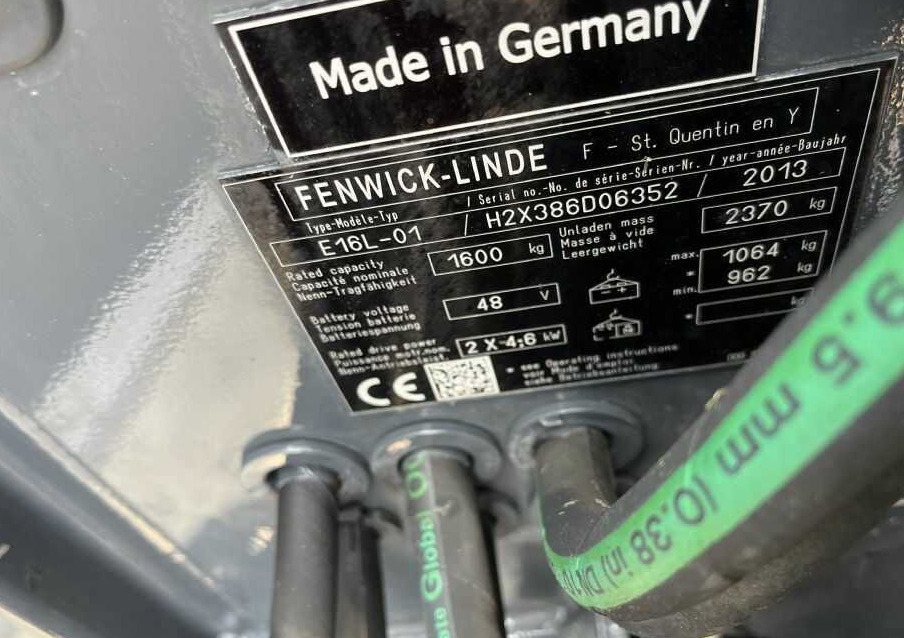 Linde E16L - Электропогрузчик: фото 4 Linde E16L - Электропогрузчик: фото 4