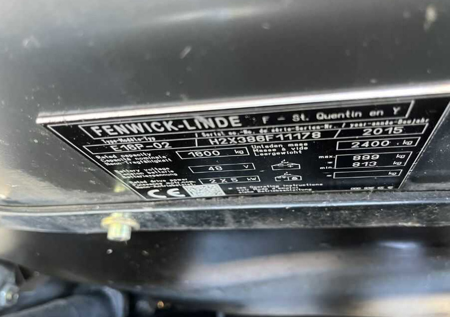 Linde E16P-02 - Электропогрузчик: фото 4 Linde E16P-02 - Электропогрузчик: фото 4