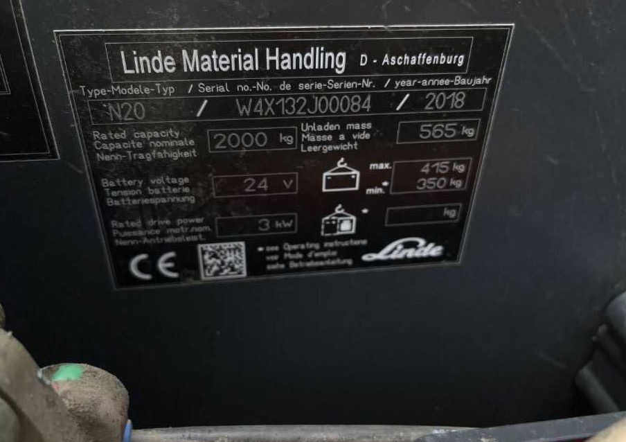 Linde N20 - Сборщик заказов: фото 4 Linde N20 - Сборщик заказов: фото 4