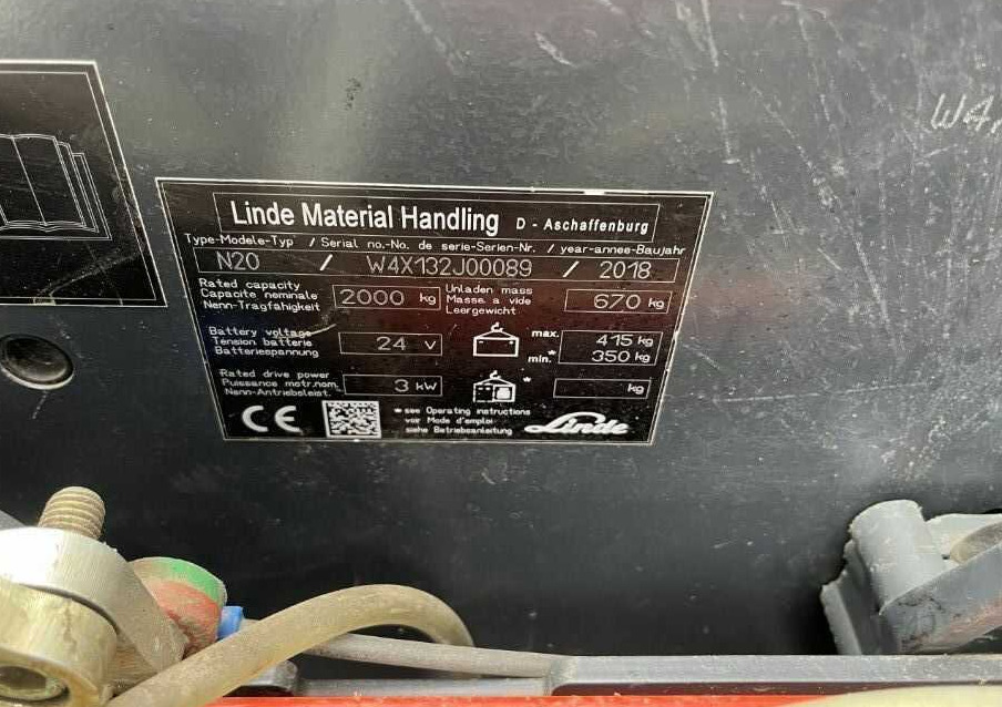 Linde N20 - Сборщик заказов: фото 4 Linde N20 - Сборщик заказов: фото 4