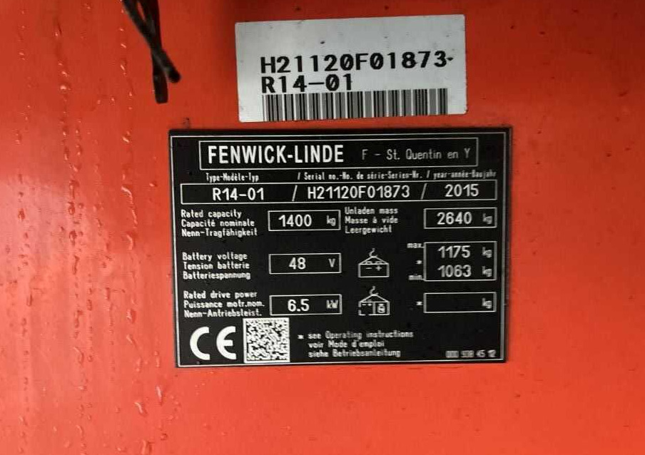 Linde R14-01 - Ричтрак: фото 4 Linde R14-01 - Ричтрак: фото 4