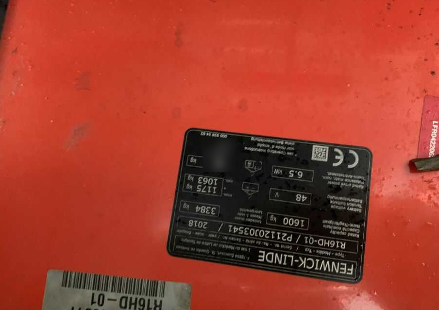 Linde R16HD-01 - Ричтрак: фото 4 Linde R16HD-01 - Ричтрак: фото 4