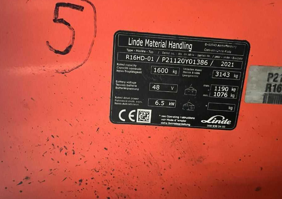 Linde R16HD-01 - Ричтрак: фото 4 Linde R16HD-01 - Ричтрак: фото 4