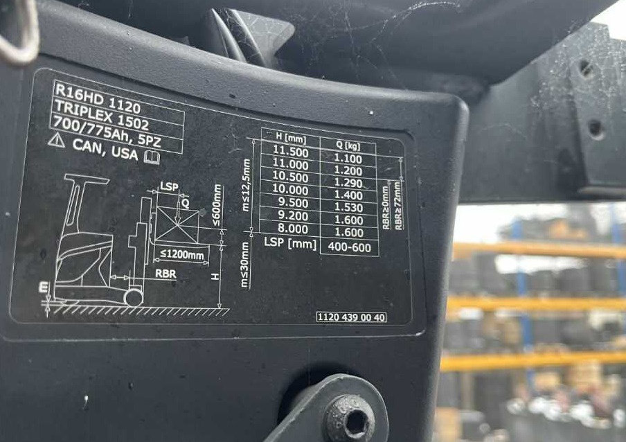 Ричтрак Linde R16HD-01: фото 6