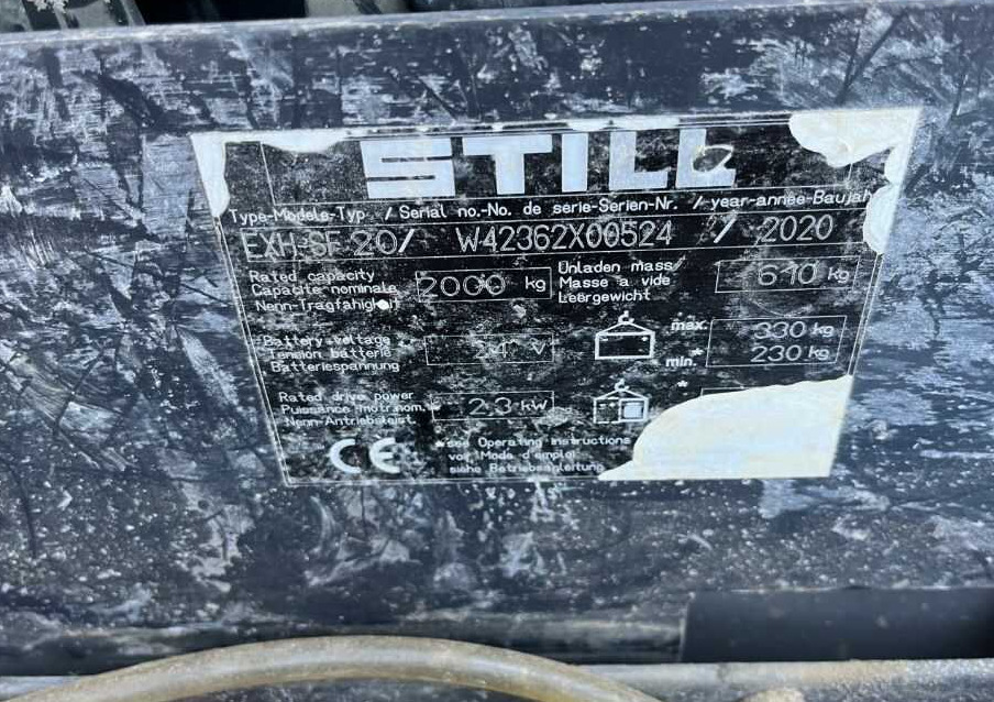 Still EXH-SF20 - Тележка: фото 4 Still EXH-SF20 - Тележка: фото 4