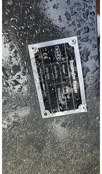 KBKC KBKC06 - Рыхлитель: фото 4 KBKC KBKC06 - Рыхлитель: фото 4