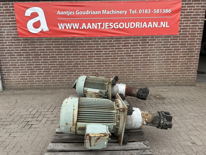 2x zware elektromotor - Nieuw - Двигатель: фото 1 2x zware elektromotor - Nieuw - Двигатель: фото 1