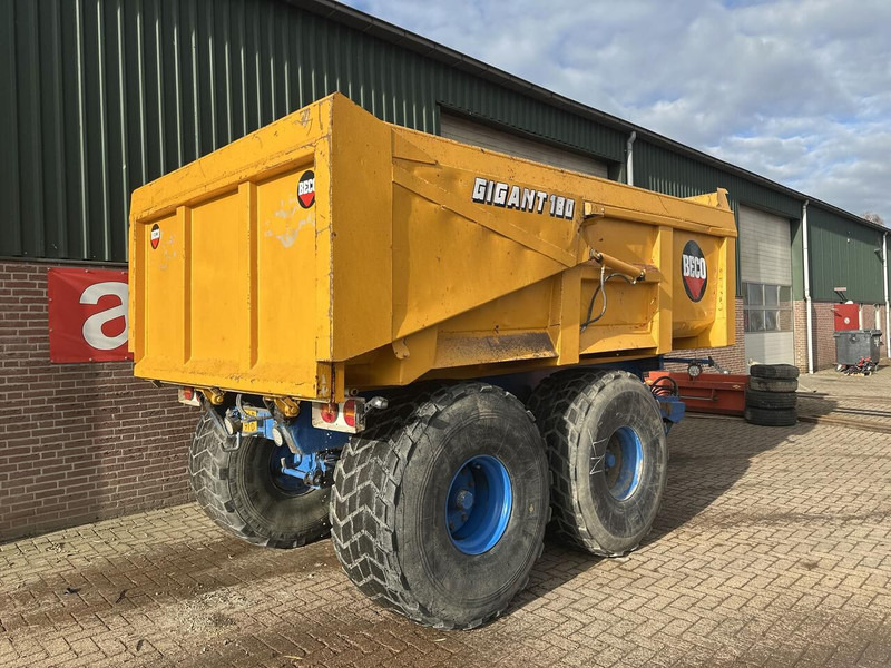 Beco Gigant 180 - Самосвальный прицеп: фото 3 Beco Gigant 180 - Самосвальный прицеп: фото 3