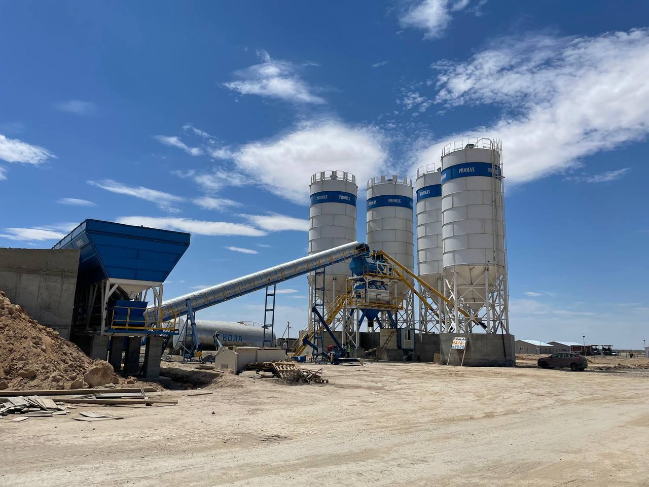 PROMAX STATIONARY CONCRETE BATCHING PLANT S200-TWN (200m3/h) - Бетонный завод: фото 3 PROMAX STATIONARY CONCRETE BATCHING PLANT S200-TWN (200m3/h) - Бетонный завод: фото 3