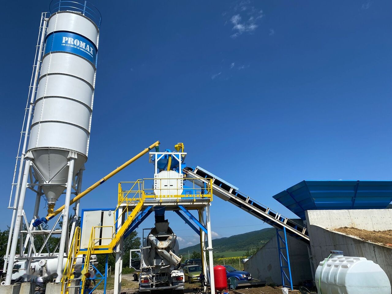 Promax Compact Concrete Batching Plant PROMAX C60-SNG PLUS (60m³/h) - Бетонный завод: фото 3 Promax Compact Concrete Batching Plant PROMAX C60-SNG PLUS (60m³/h) - Бетонный завод: фото 3