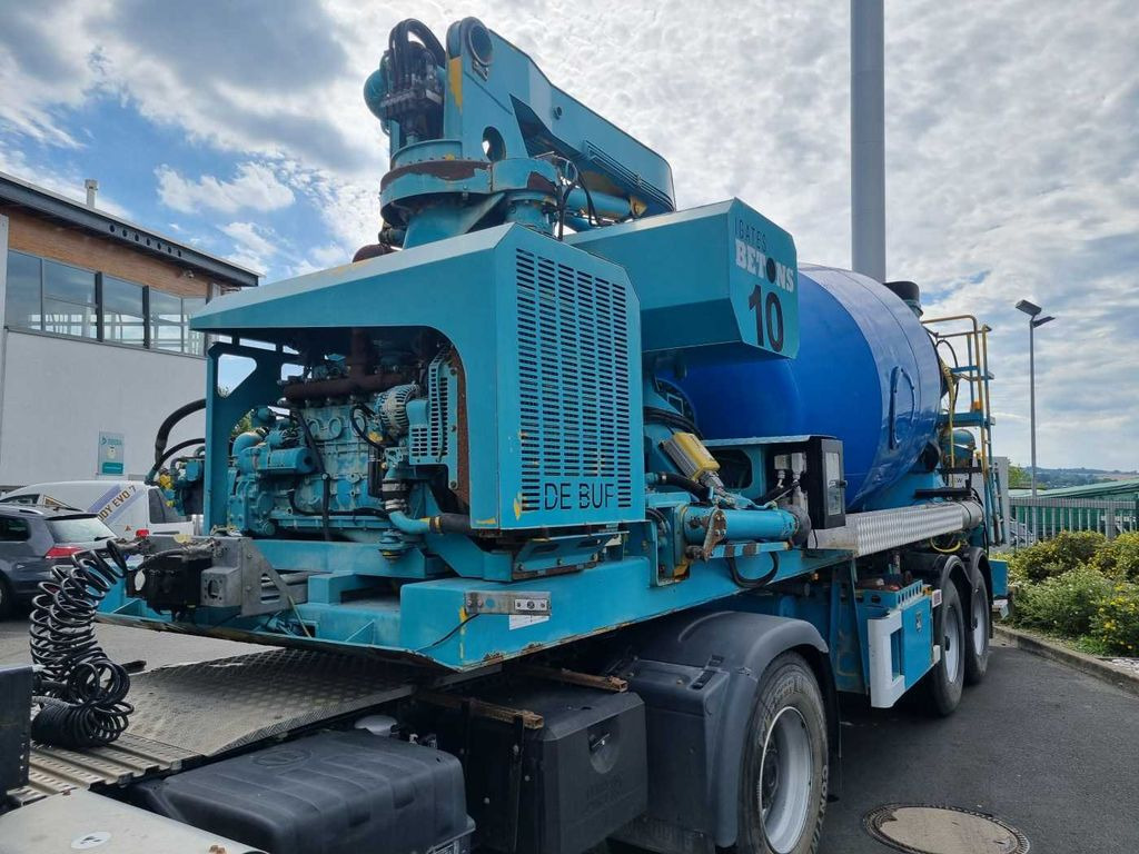 Полуприцеп бетоносмеситель De Buf Beton-Mischer 9m³/Sermac 24m Betonpumpe: фото 9