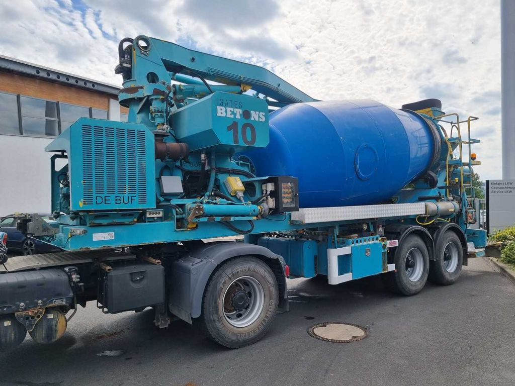 Полуприцеп бетоносмеситель De Buf Beton-Mischer 9m³/Sermac 24m Betonpumpe: фото 7