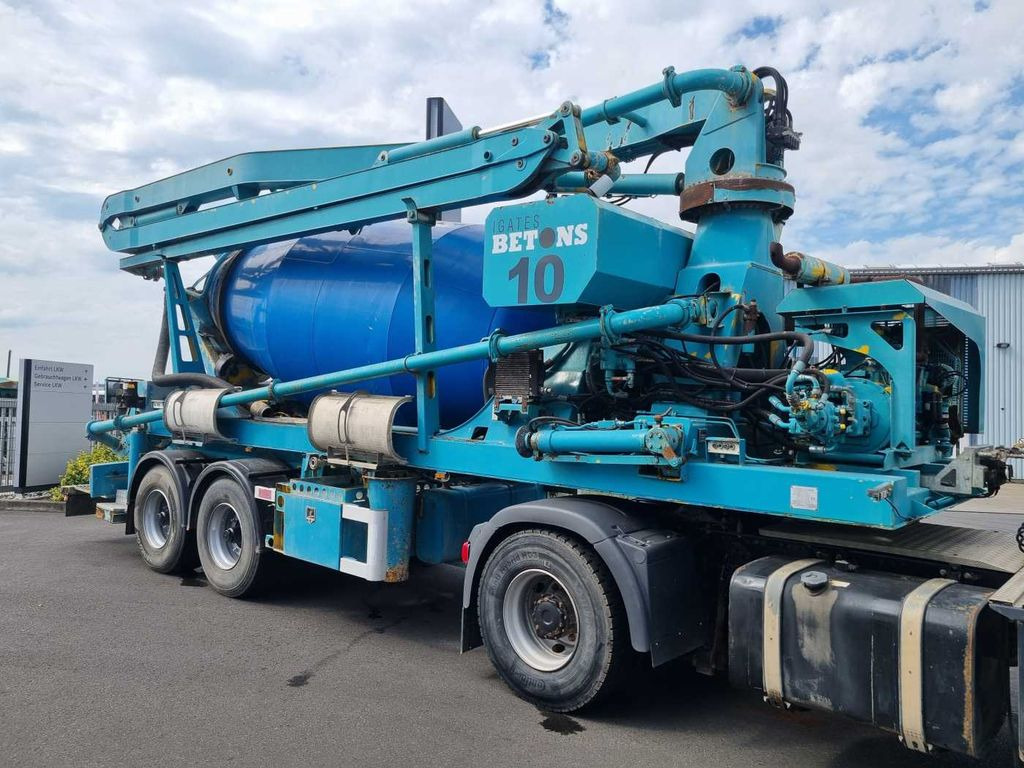 Полуприцеп бетоносмеситель De Buf Beton-Mischer 9m³/Sermac 24m Betonpumpe: фото 6