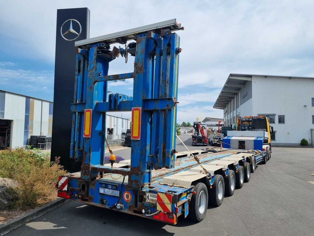 Goldhofer STZ-H6-57/80A Teleskop-Tieflader Waggontransport Goldhofer STZ-H6-57/80A Teleskop-Tieflader Waggontransport - Низкорамный полуприцеп: фото 2 Goldhofer STZ-H6-57/80A Teleskop-Tieflader Waggontransport Goldhofer STZ-H6-57/80A Teleskop-Tieflader Waggontransport - Низкорамный полуприцеп: фото 2