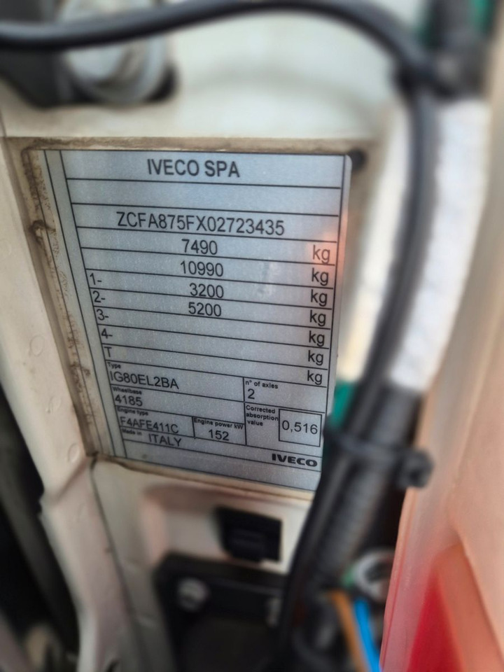 Фургон с закрытым кузовом Iveco Eurocargo 75-210 Koffer LBW: фото 36