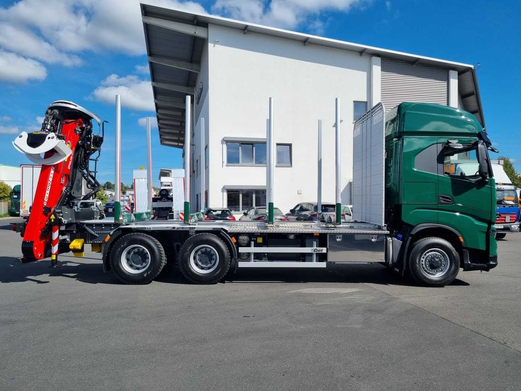 Iveco X-Way AS300X57 Z/P HR ON+ 6x4 (6x6 Hi Traction) - Лесовоз, Автоманипулятор: фото 5 Iveco X-Way AS300X57 Z/P HR ON+ 6x4 (6x6 Hi Traction) - Лесовоз, Автоманипулятор: фото 5