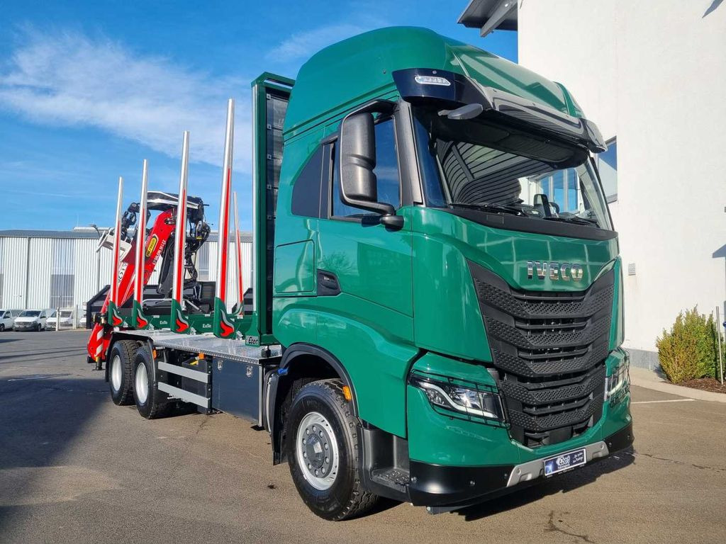 Iveco X-Way AS300X57 Z/P HR ON+ 6x4 (6x6 Hi Traction) - Лесовоз, Автоманипулятор: фото 5 Iveco X-Way AS300X57 Z/P HR ON+ 6x4 (6x6 Hi Traction) - Лесовоз, Автоманипулятор: фото 5