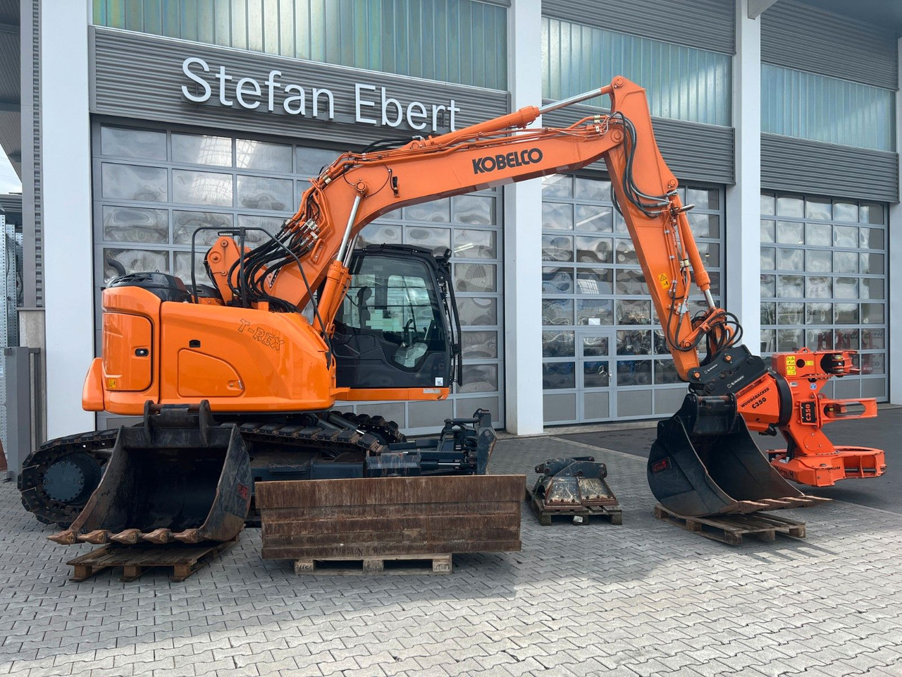Kobelco ED160 BR-7 / nur 999h! / Woodcracker Löffelpaket - Гусеничный экскаватор: фото 1 Kobelco ED160 BR-7 / nur 999h! / Woodcracker Löffelpaket - Гусеничный экскаватор: фото 1