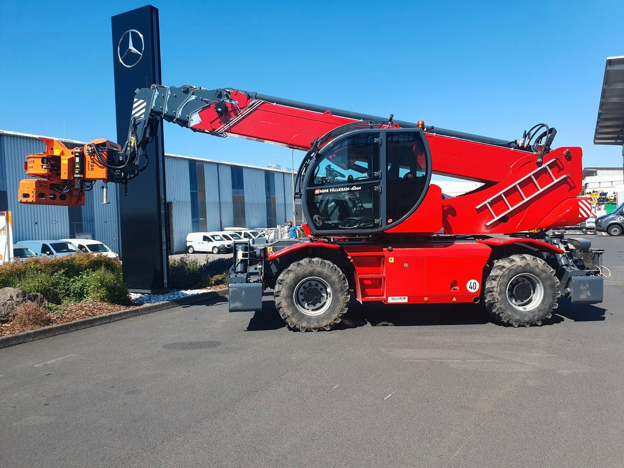 Magni RTH 6.30 SH / Fällkran / nur 1.340h / 2021 - Телескопический погрузчик: фото 3 Magni RTH 6.30 SH / Fällkran / nur 1.340h / 2021 - Телескопический погрузчик: фото 3