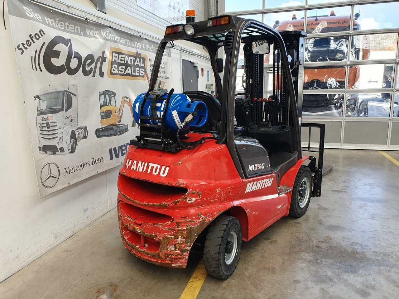 Новый Вилочный погрузчик Manitou MI 25 G / Triplex: 4.70m / nur 1.976h! / SS: фото 9