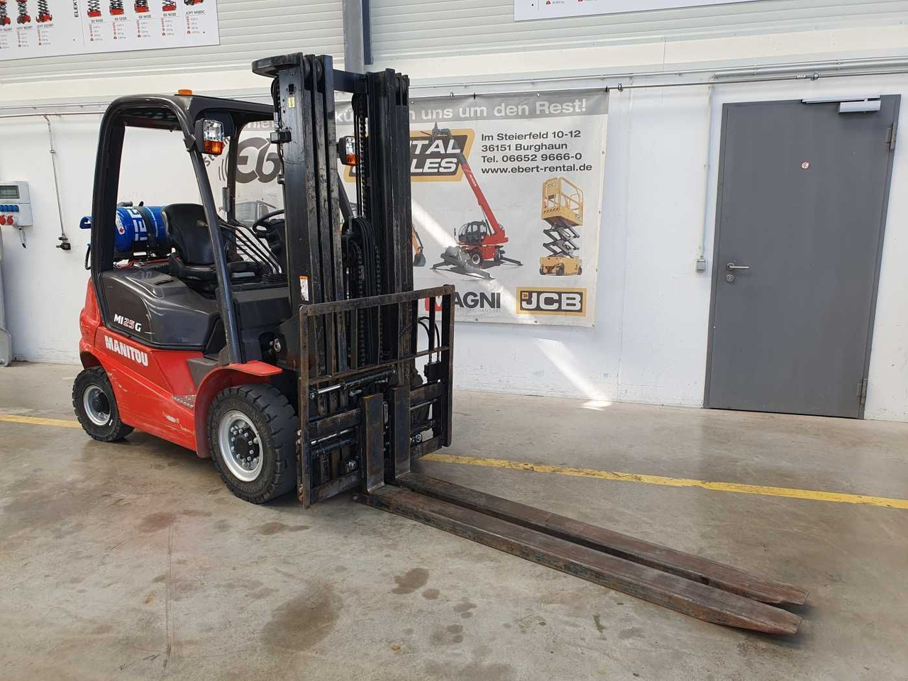 Новый Вилочный погрузчик Manitou MI 25 G / Triplex: 4.70m / nur 1.976h! / SS: фото 6