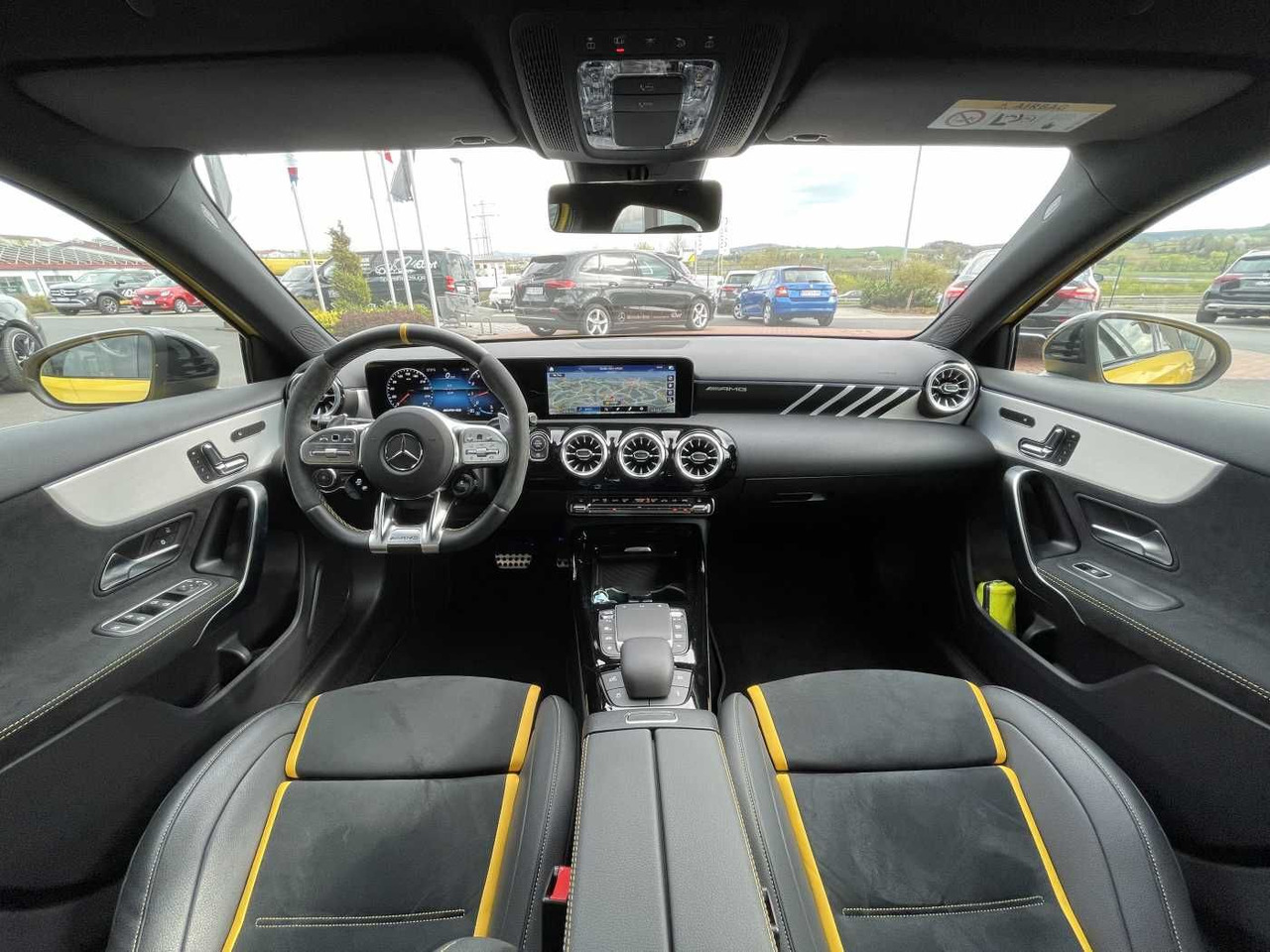 Новый Седан Mercedes-Benz A 45 S AMG PerfSitz+Night+PAGA+RIDE +19': фото 11