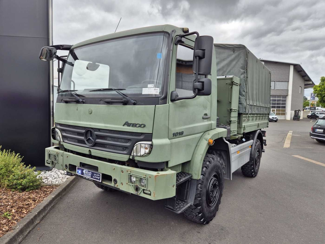 Mercedes-Benz Atego 1018 A 4x4 Singlebereifung 6 Stück vorh. - Тентованный грузовик: фото 2 Mercedes-Benz Atego 1018 A 4x4 Singlebereifung 6 Stück vorh. - Тентованный грузовик: фото 2