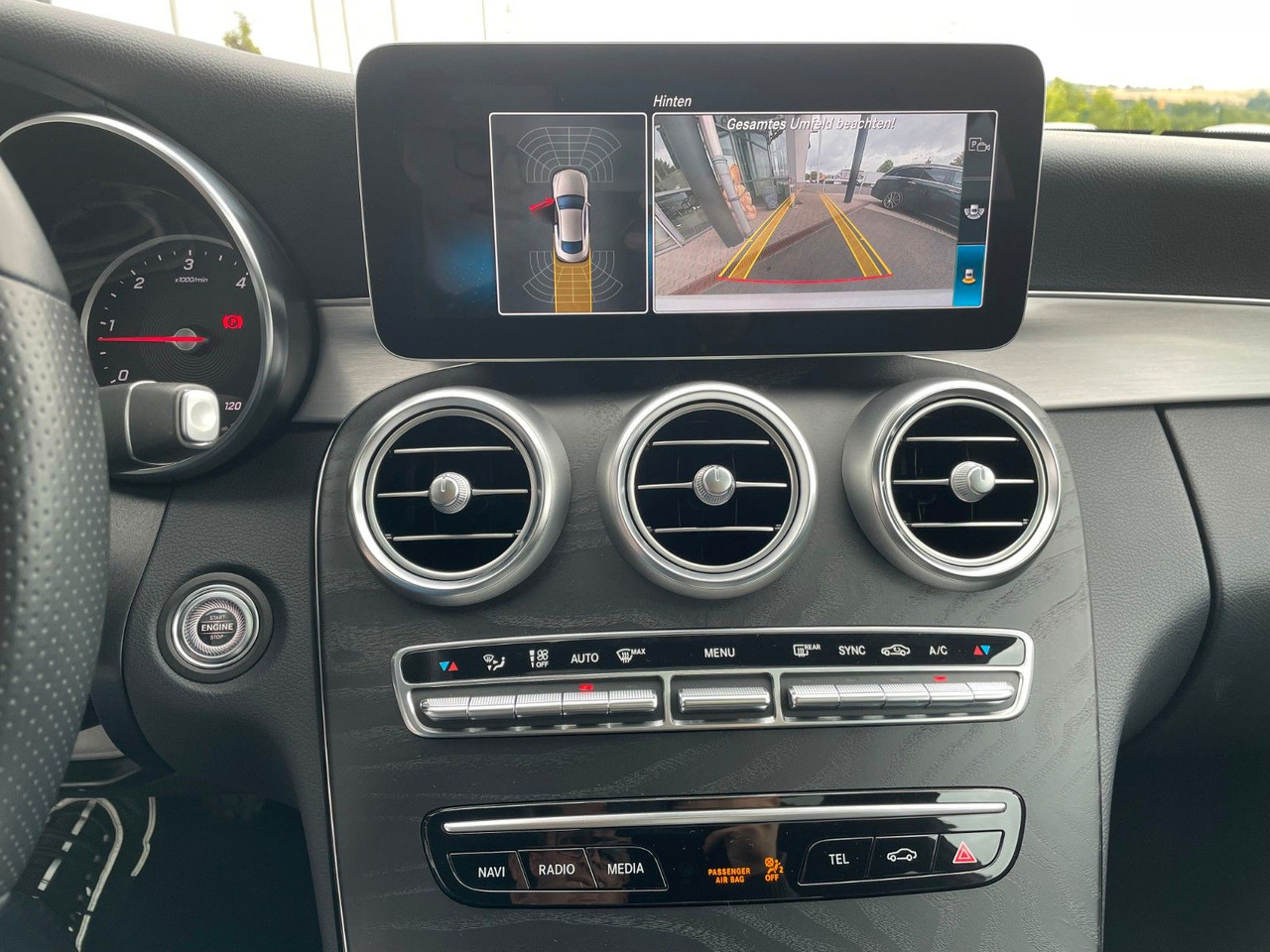 Купе Mercedes-Benz C 220 d Coupe AMG+Pano+R-Kamera+Night+Carplay: фото 18