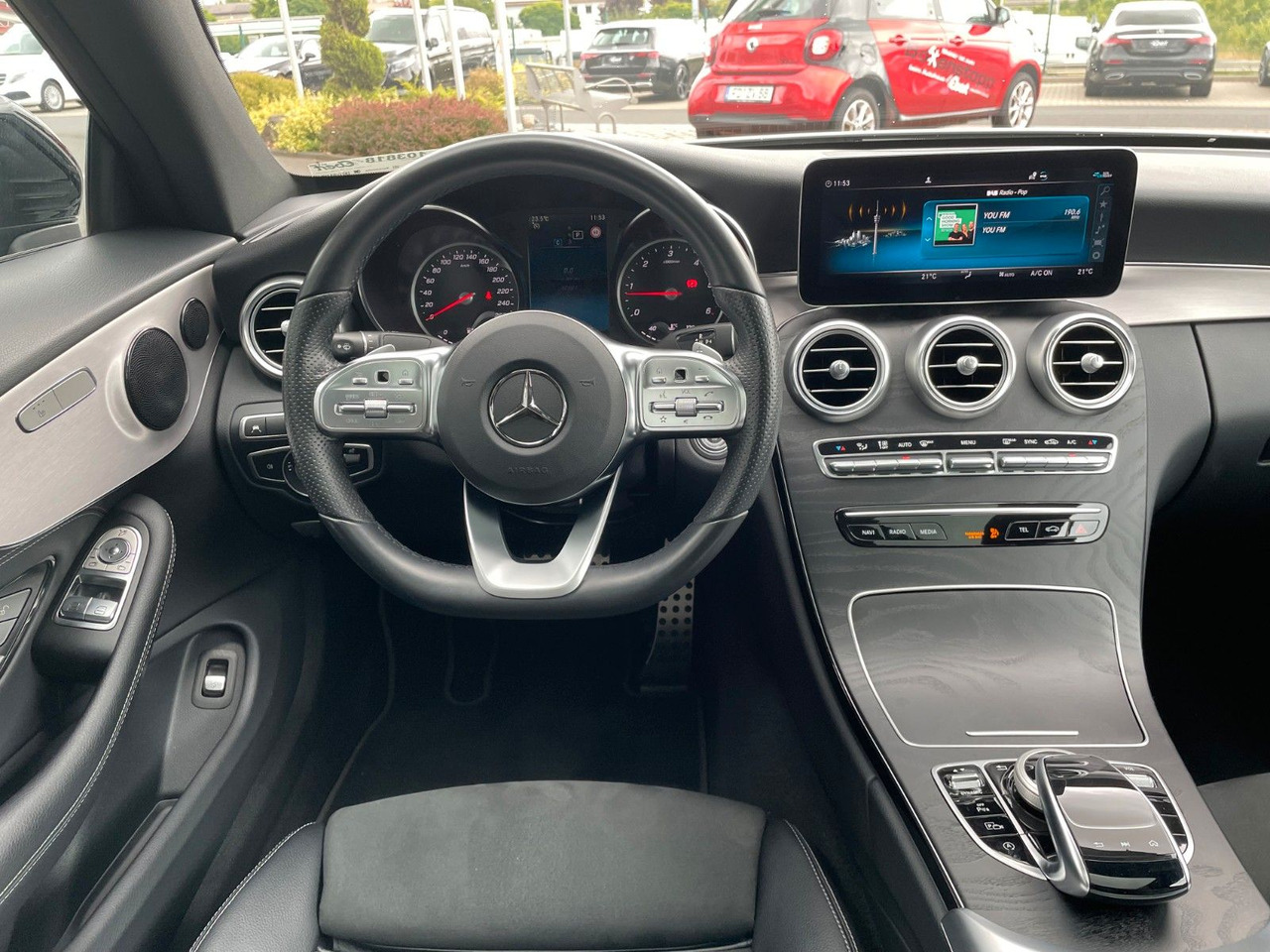 Купе Mercedes-Benz C 220 d Coupe AMG+Pano+R-Kamera+Night+Carplay: фото 14