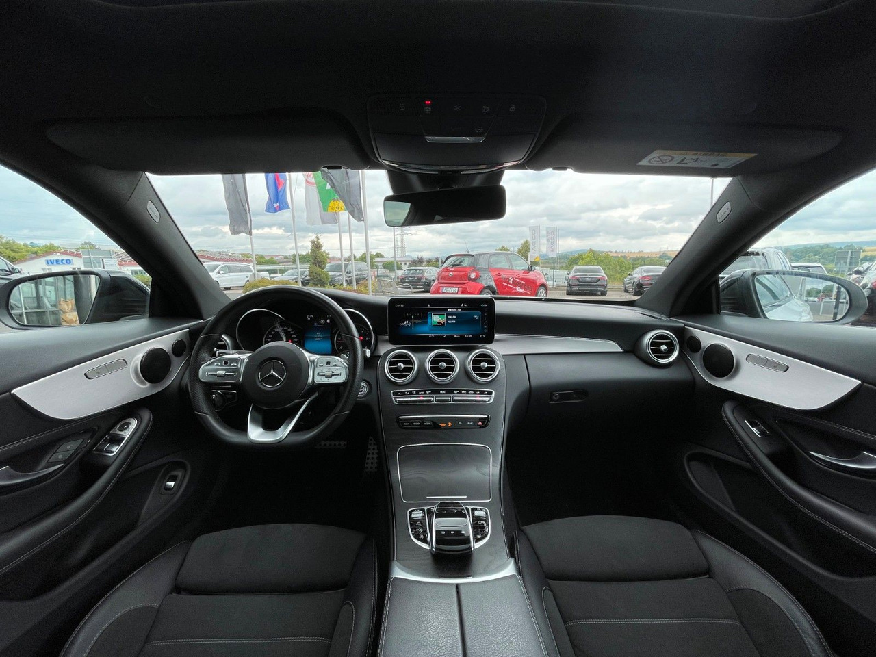Купе Mercedes-Benz C 220 d Coupe AMG+Pano+R-Kamera+Night+Carplay: фото 11