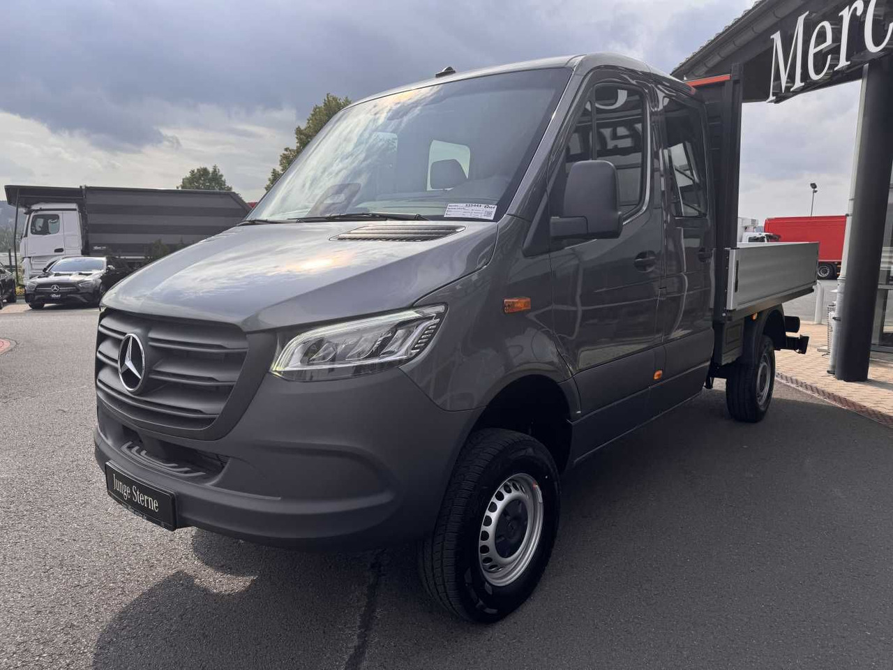 Mercedes-Benz Sprinter 319 CDI 4x4 DoKa AHK3,5 Klima Kamera - Тентованный фургон, Грузопассажирский фургон: фото 3 Mercedes-Benz Sprinter 319 CDI 4x4 DoKa AHK3,5 Klima Kamera - Тентованный фургон, Грузопассажирский фургон: фото 3