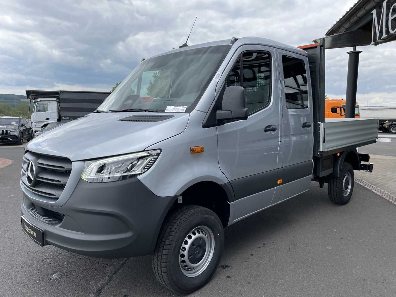 Mercedes-Benz Sprinter 319 CDI 4x4 DoKa Klima Stdheiz AHK LED - Тентованный фургон: фото 3 Mercedes-Benz Sprinter 319 CDI 4x4 DoKa Klima Stdheiz AHK LED - Тентованный фургон: фото 3
