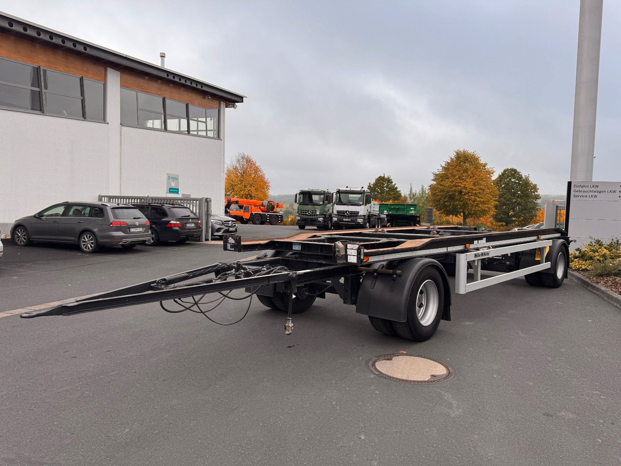 Шасси прицеп Müller-Mitteltal RA-T 18,0 Containerfahrgestell: фото 21 Шасси прицеп Müller-Mitteltal RA-T 18,0 Containerfahrgestell: фото 21