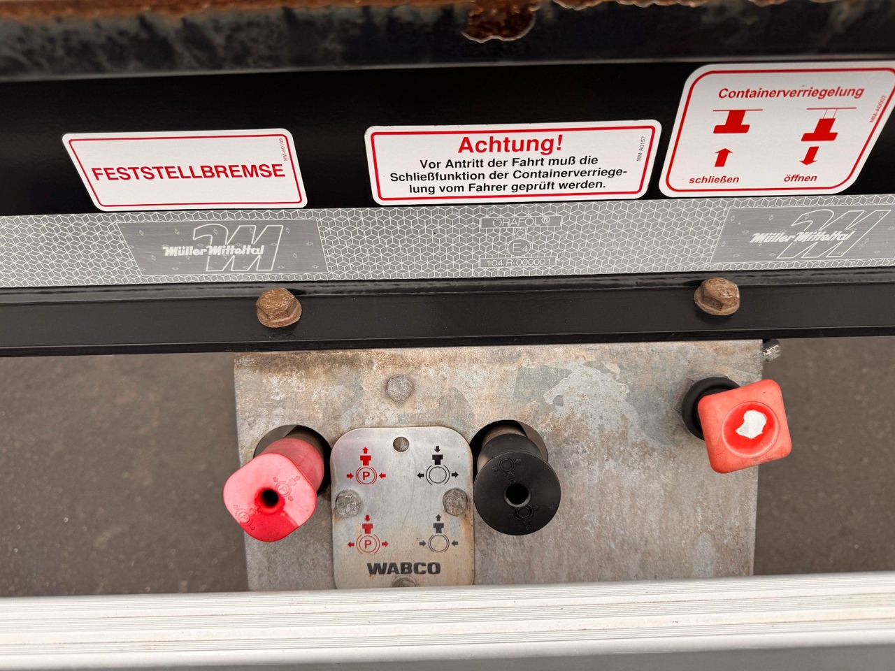 Шасси прицеп Müller-Mitteltal RA-T 18,0 Containerfahrgestell: фото 16 Шасси прицеп Müller-Mitteltal RA-T 18,0 Containerfahrgestell: фото 16