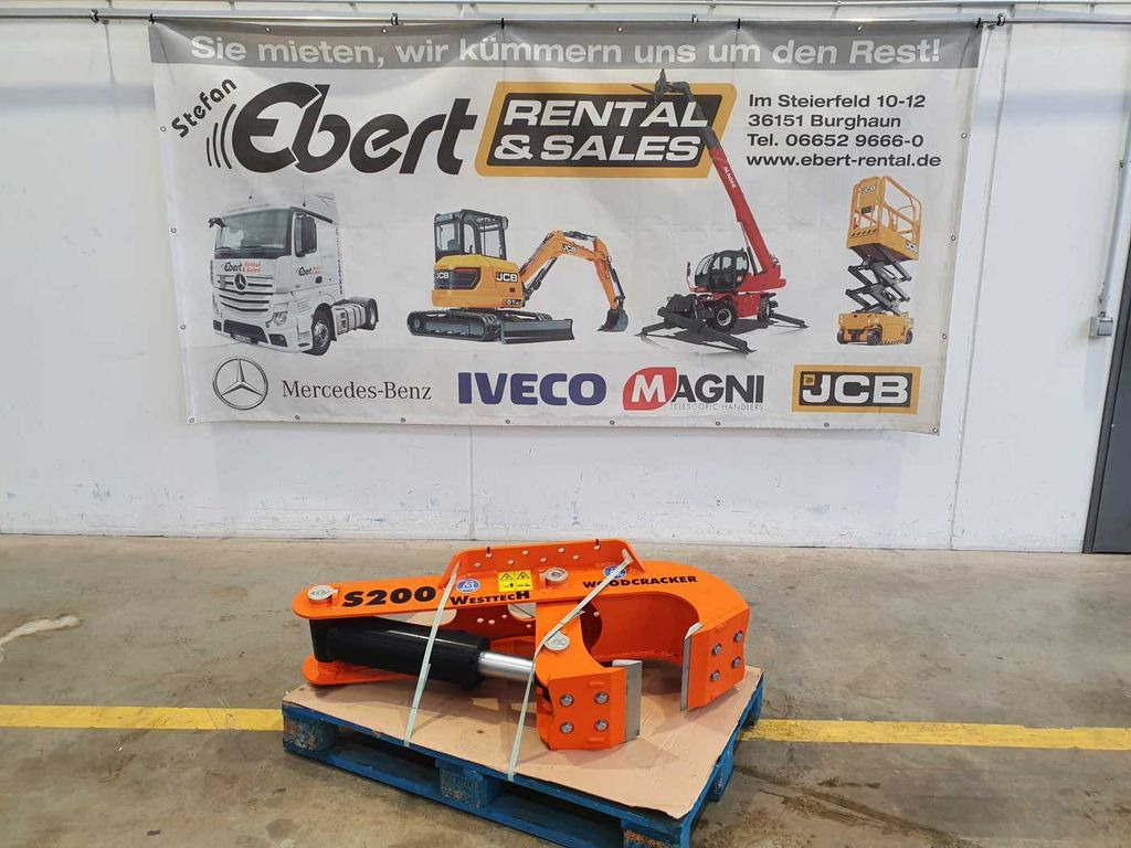 Westtech Woodcracker S200 / Wurzelstockschere Westtech Woodcracker S200 / Wurzelstockschere - Навесное оборудование для Лесозаготовительной техники: фото 1 Westtech Woodcracker S200 / Wurzelstockschere Westtech Woodcracker S200 / Wurzelstockschere - Навесное оборудование для Лесозаготовительной техники: фото 1