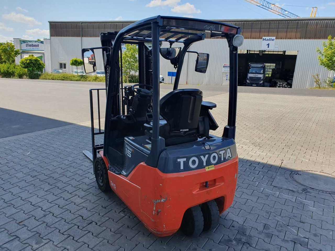 Toyota 8FBET15 / Triplex: 4.30m / nur 1.842h! / SS - Электропогрузчик: фото 5 Toyota 8FBET15 / Triplex: 4.30m / nur 1.842h! / SS - Электропогрузчик: фото 5